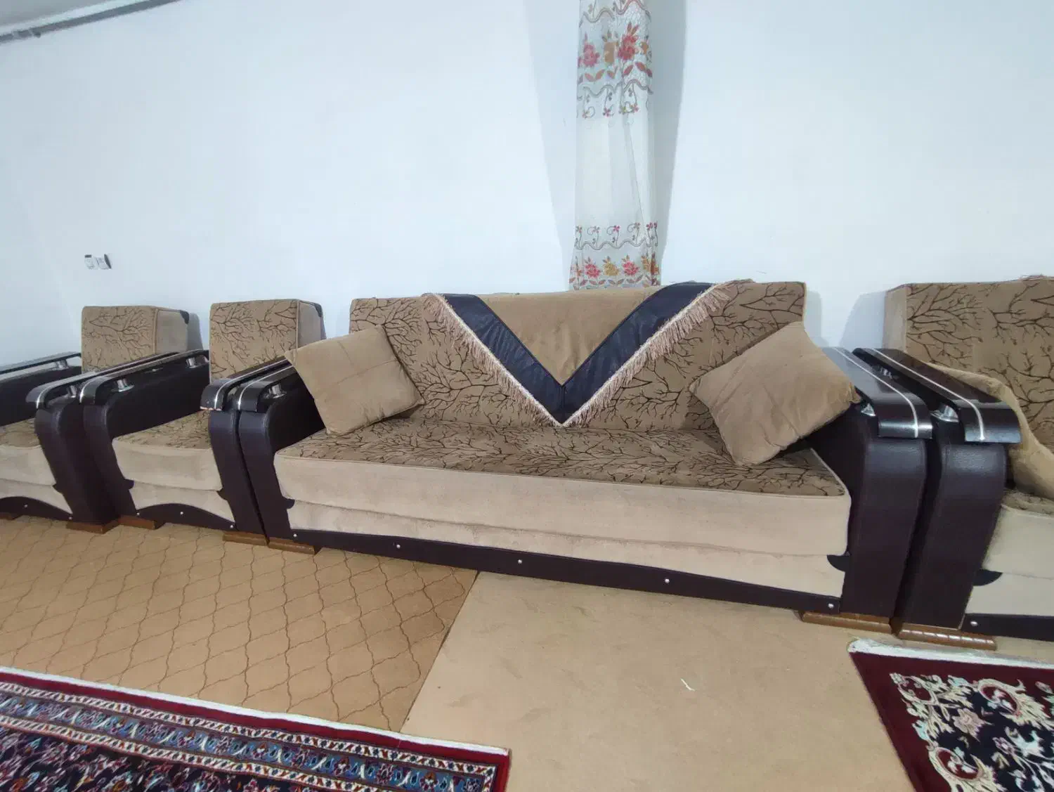 مبل 8 نفره ترکی تاشو|مبلمان خانگی و میز عسلی|اشنویه, |دیوار