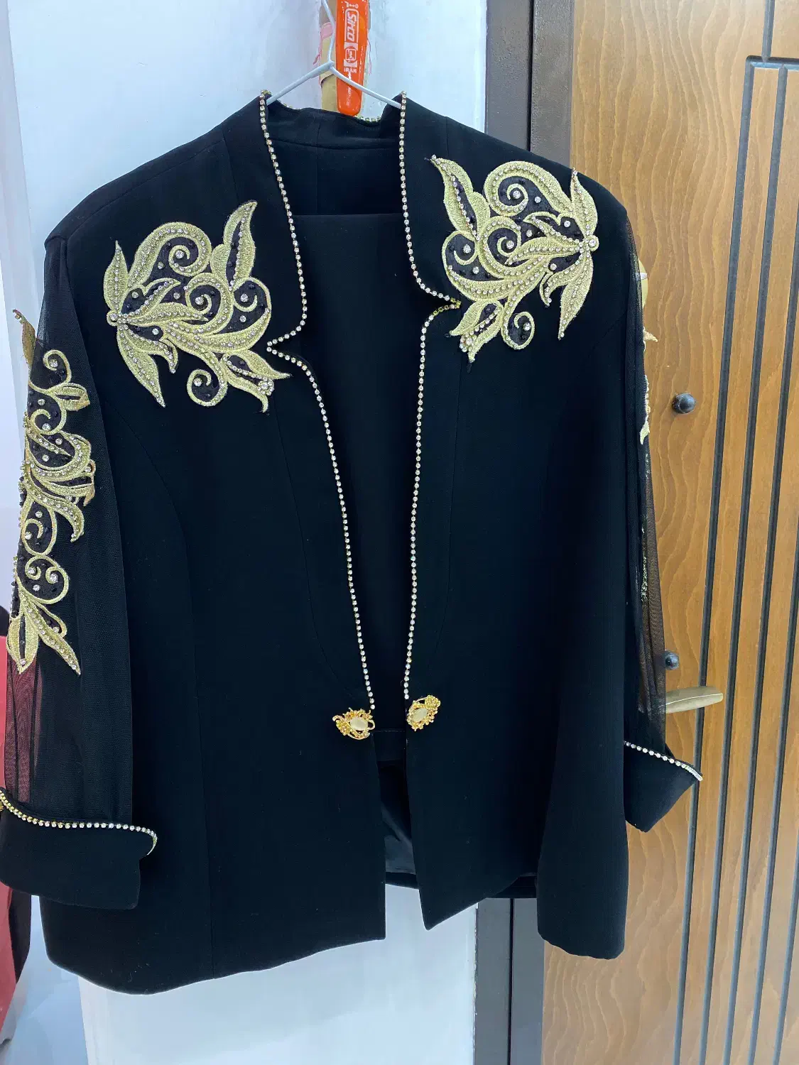 کت و دامن مشکی کرپ سایز ۵۴|لباس|قم, عمار یاسر|دیوار