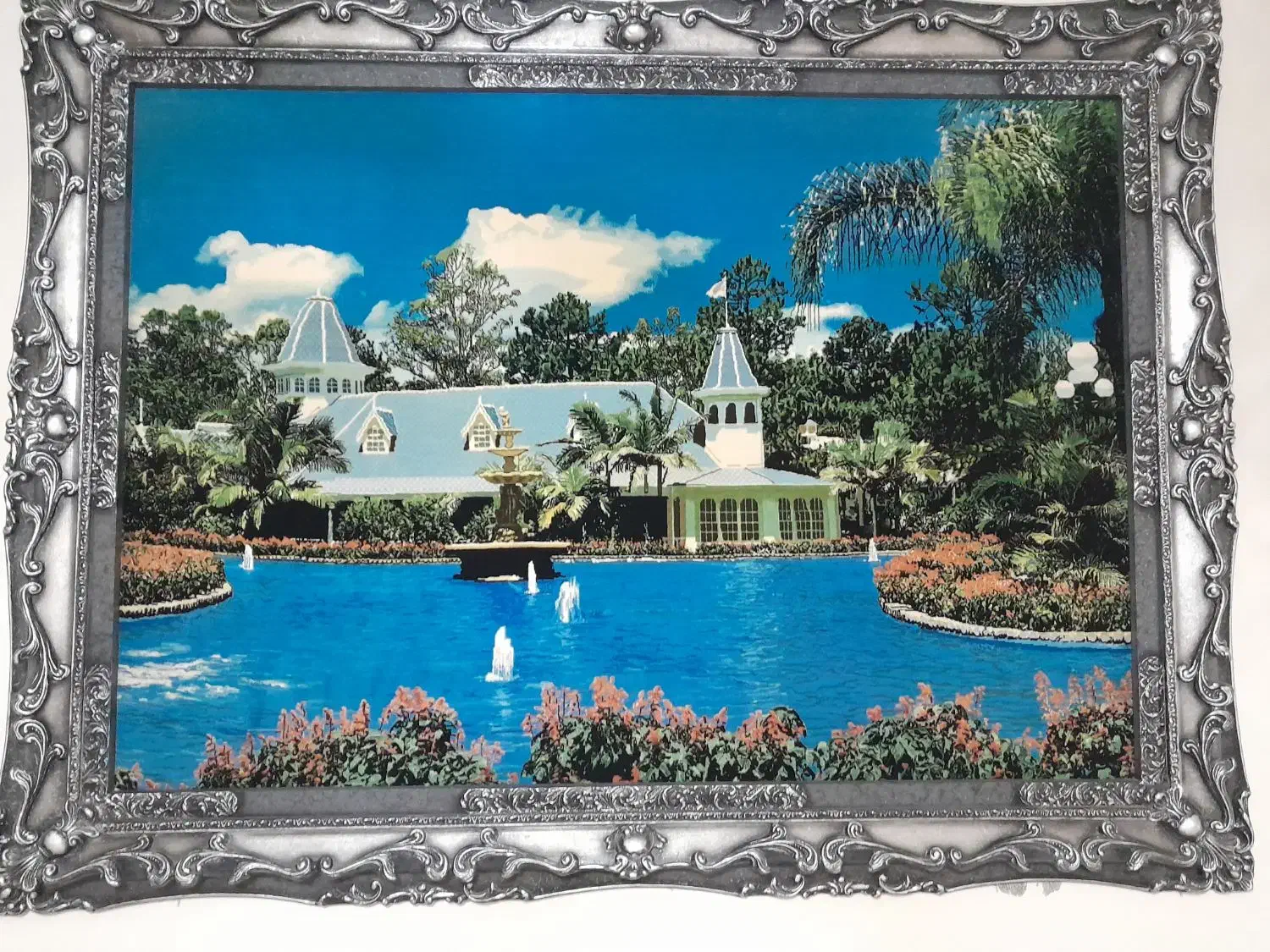 تابلو فرش دست بافت تبریز|تابلو فرش|باغ حلی, |دیوار