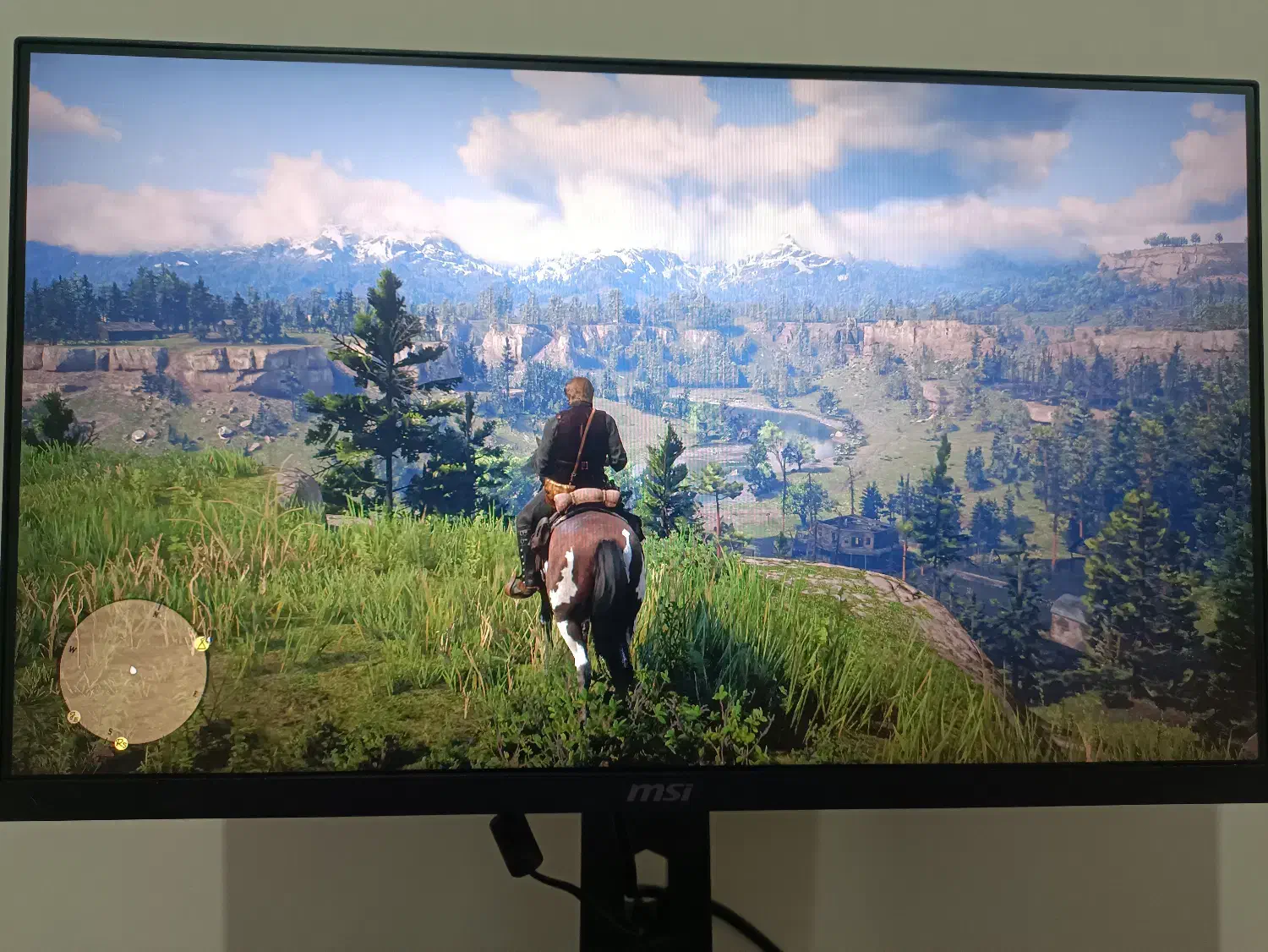 مانیتور گیمینگ ۲۴ اینچ MSI 180Hz|قطعات و لوازم جانبی رایانه|رشت, استقامت ۲|دیوار