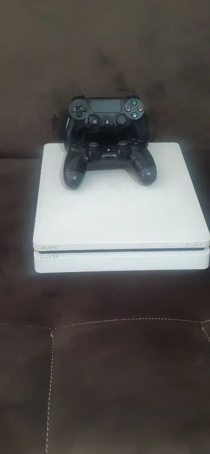 ps4 slim فول گیم کپی خور  دو دسته|کنسول، بازی ویدئویی و آنلاین|سلماس, |دیوار