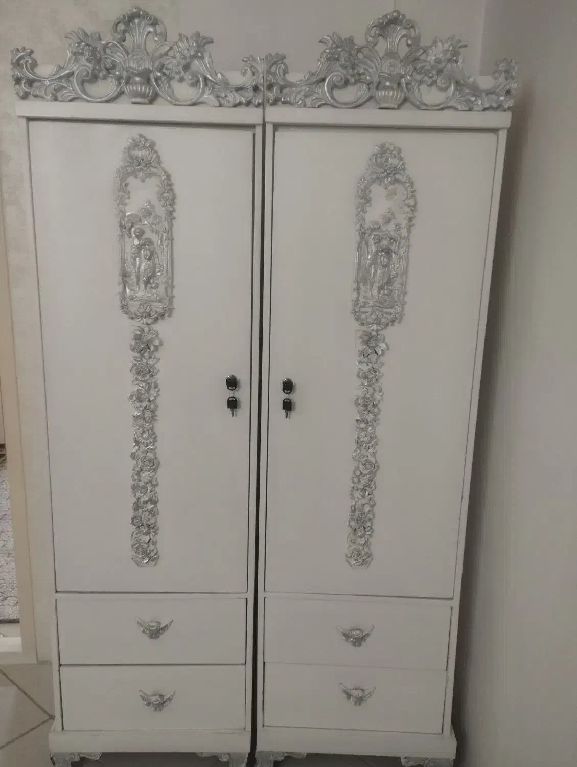 کمد لباس دوتایی|جاکفشی، کمد، دراور|بستان آباد, |دیوار