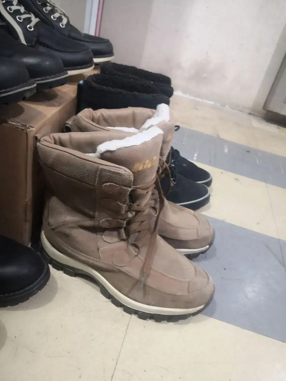 بوت زنانه استوک وتاناکورا|کیف، کفش، کمربند|شهرکرد, |دیوار