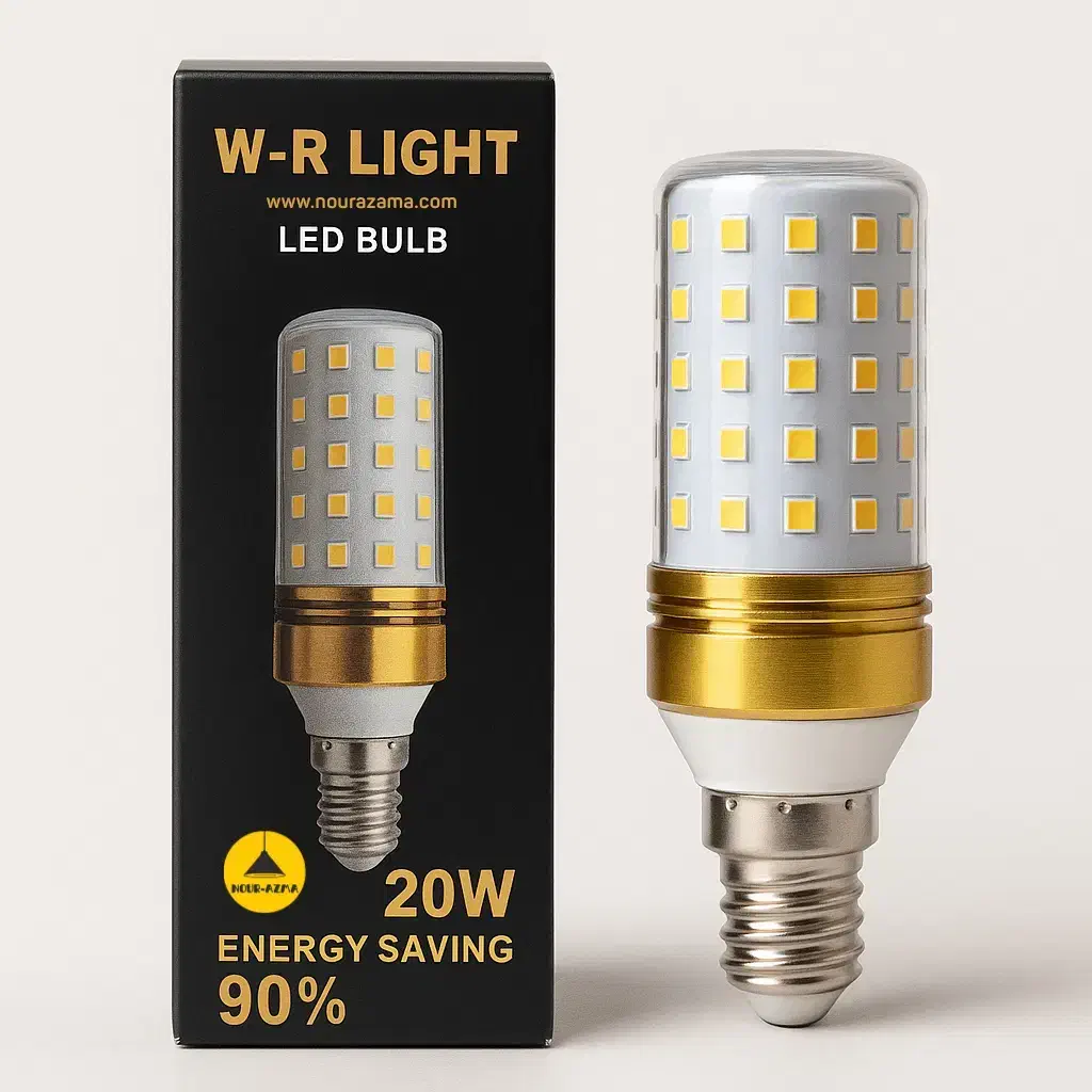 لامپ بلالی لوستری سه حالته ۲۰ وات شمعی|لامپ و چراغ|تبریز, |دیوار