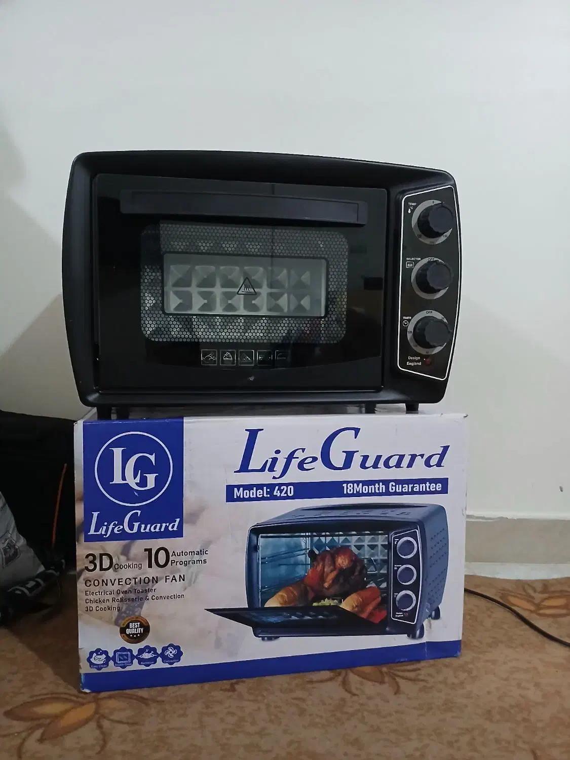 اون توستر نو|اجاق گاز و لوازم برقی پخت‌وپز|هشتگرد, هشتگرد قدیم|دیوار