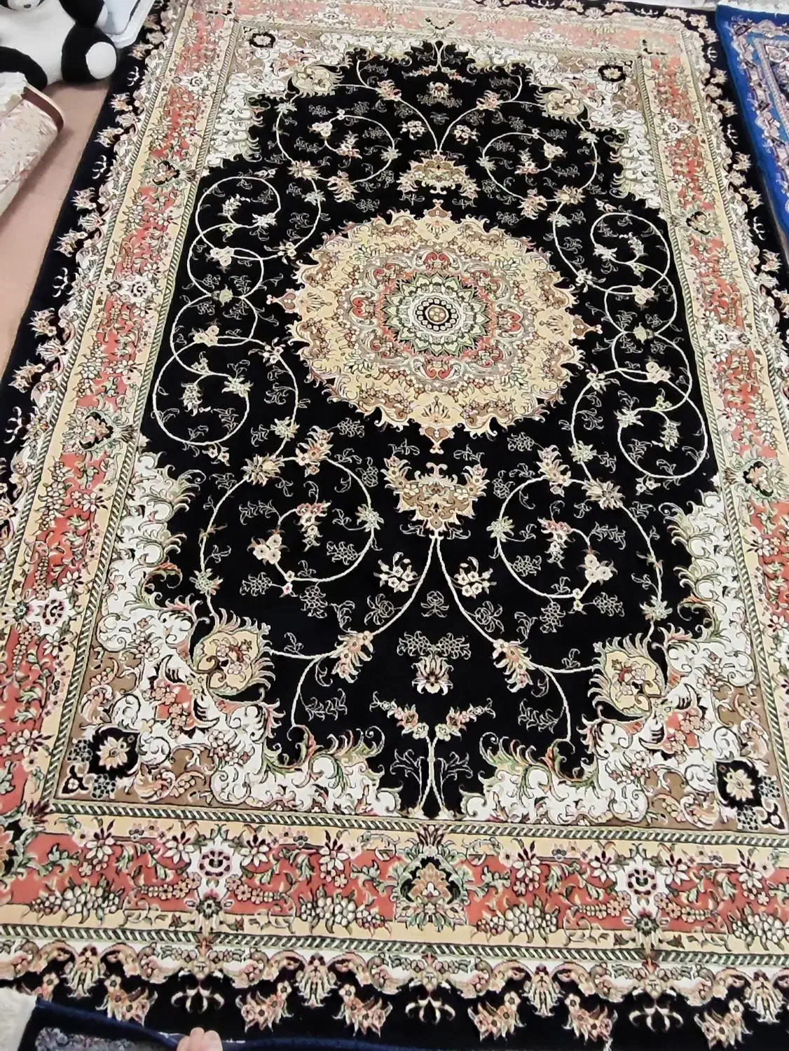 فرش ماشینی سالم ترتمیز|فرش|باسمنج, |دیوار