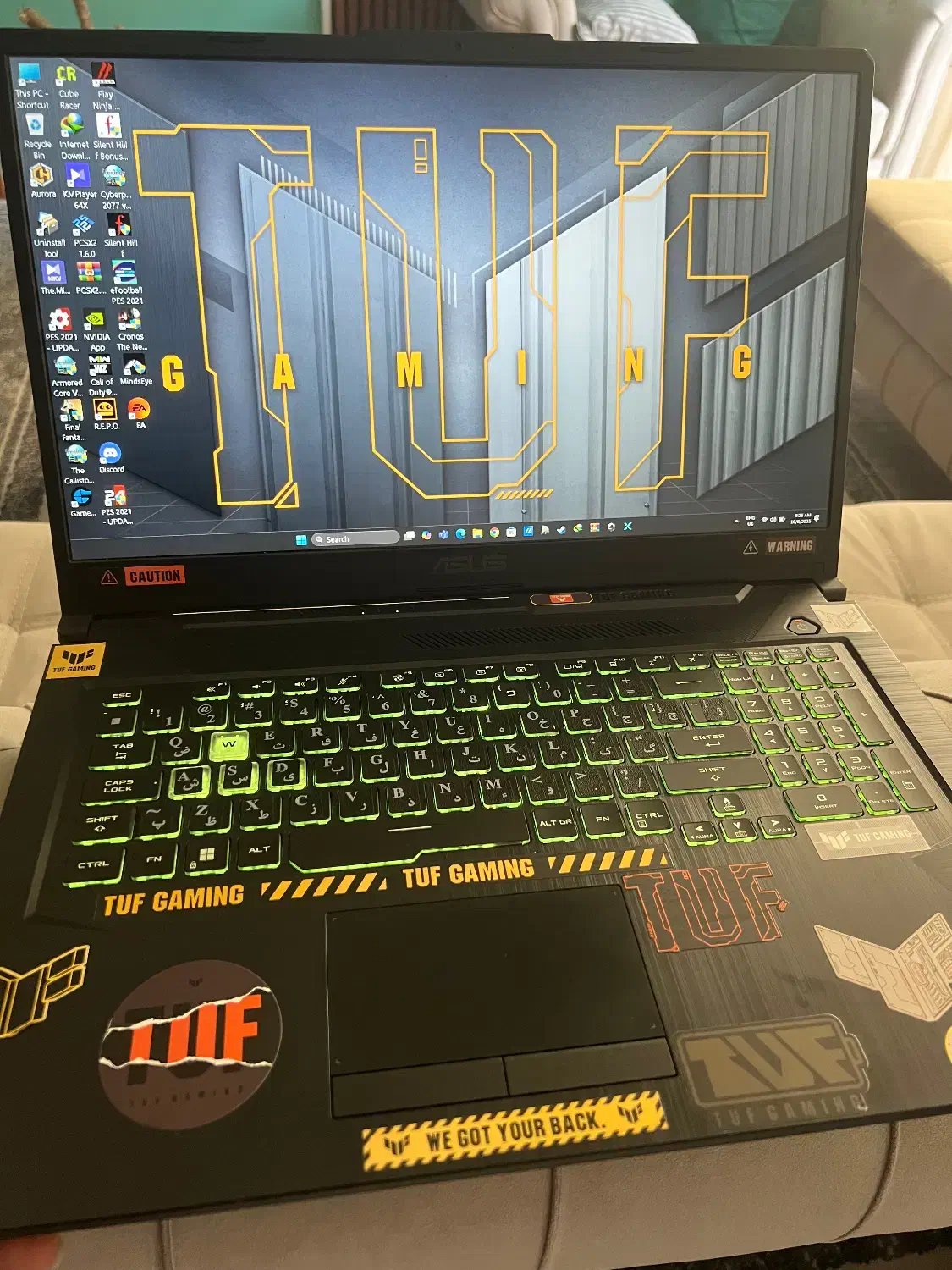 tuf gaming f17|رایانه همراه|تهران, آرژانتین|دیوار