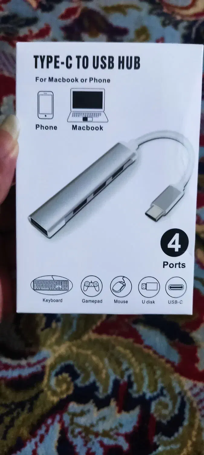 یو اس بی هاب تایپ C|لوازم جانبی موبایل و تبلت|زاهدان, |دیوار