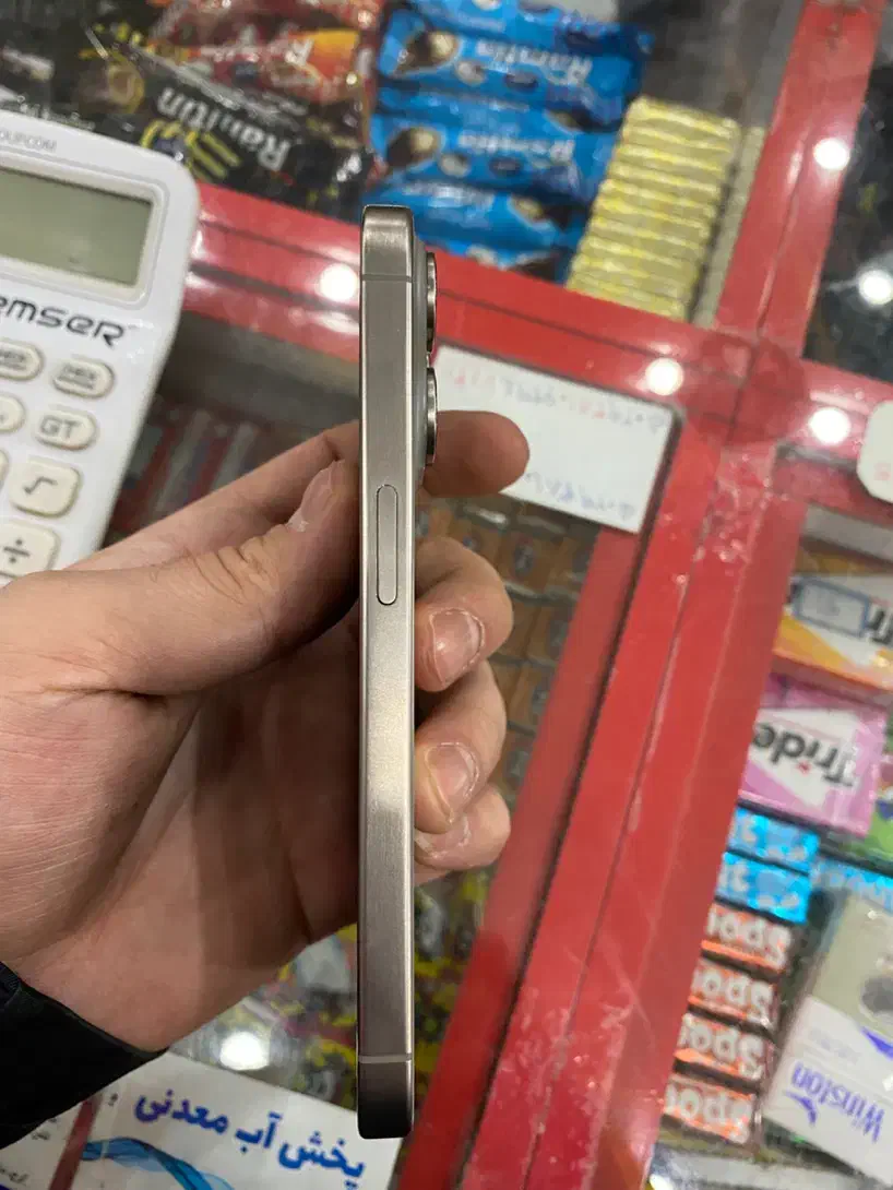 ایفون۱۵پرو نچرال تیتانیوم درحد|موبایل|کرج, کیانمهر|دیوار