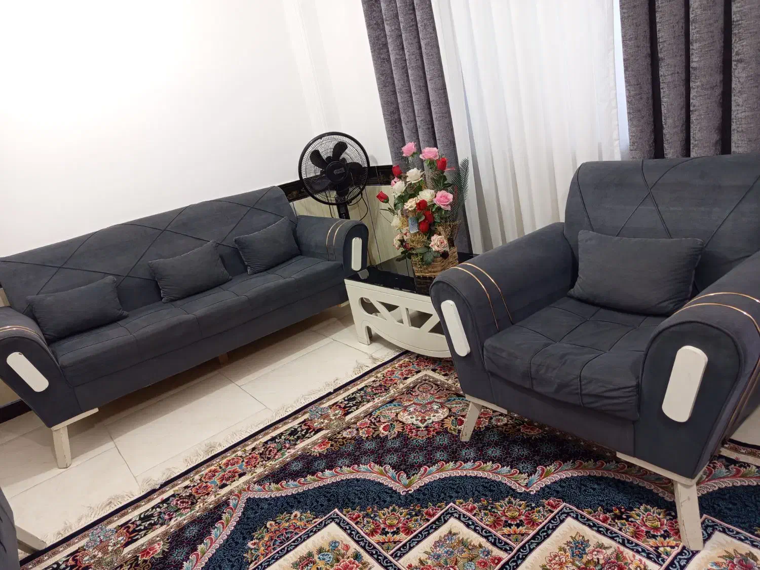 مبل راحتی|مبلمان خانگی و میز عسلی|نگین شهر, |دیوار