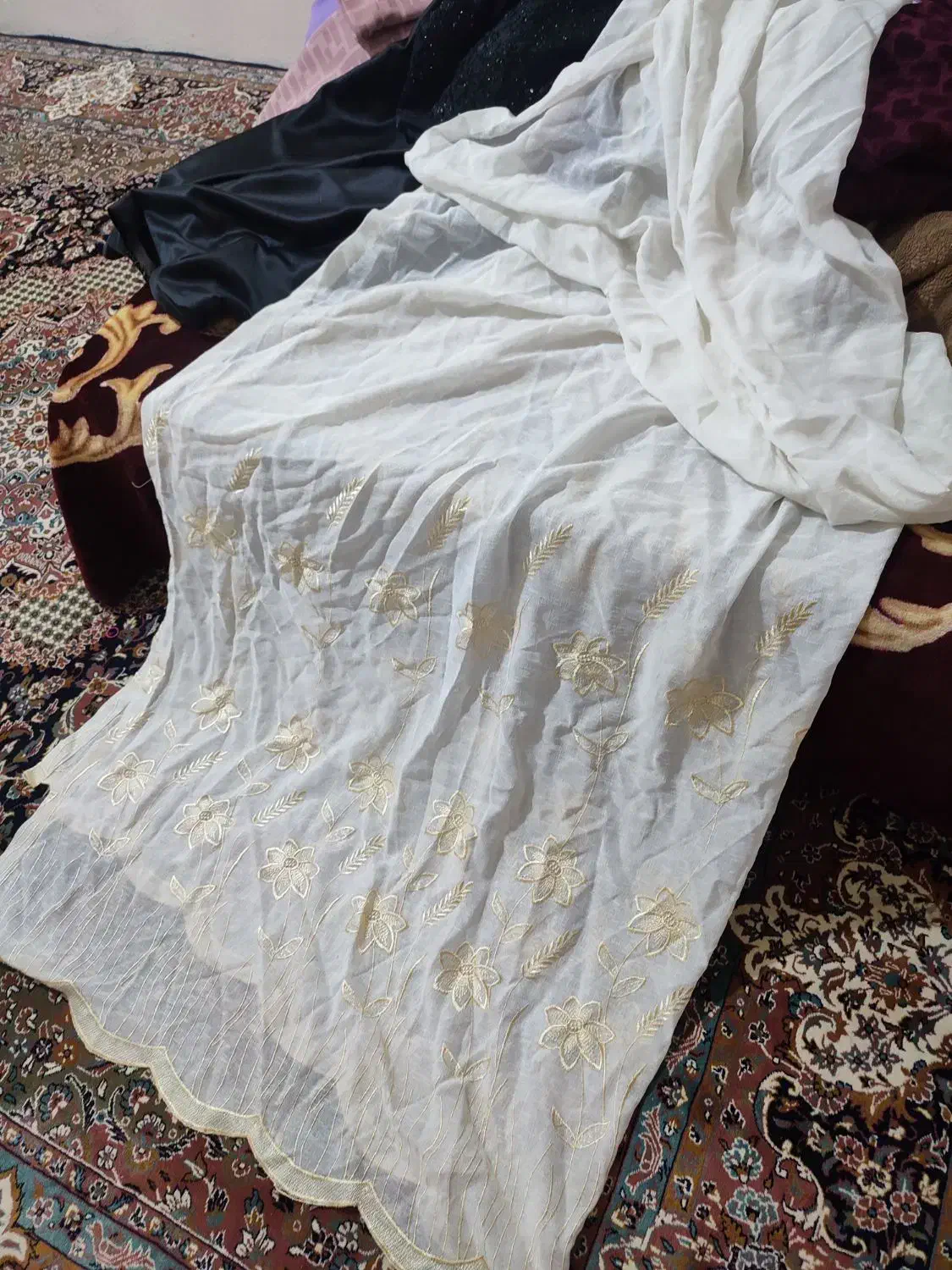 دو عدد پرده راهرو|پرده، رانر، رومیزی|شیراز, شهرک والفجر|دیوار