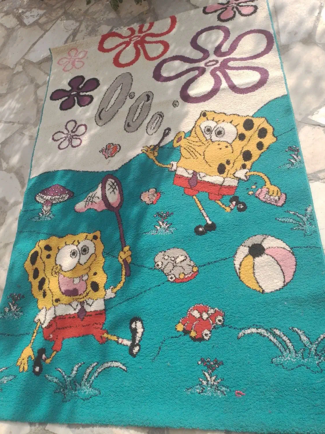 دوتا گلیم فرش کودک|گلیم، جاجیم، گبه|سریش آباد, |دیوار