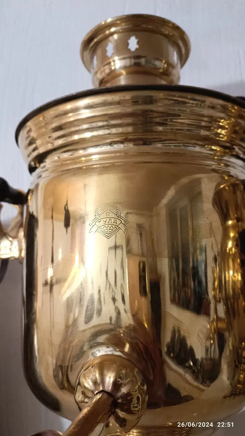 سماور تولا روسی|کلکسیون اشیاء عتیقه|آذرشهر, |دیوار