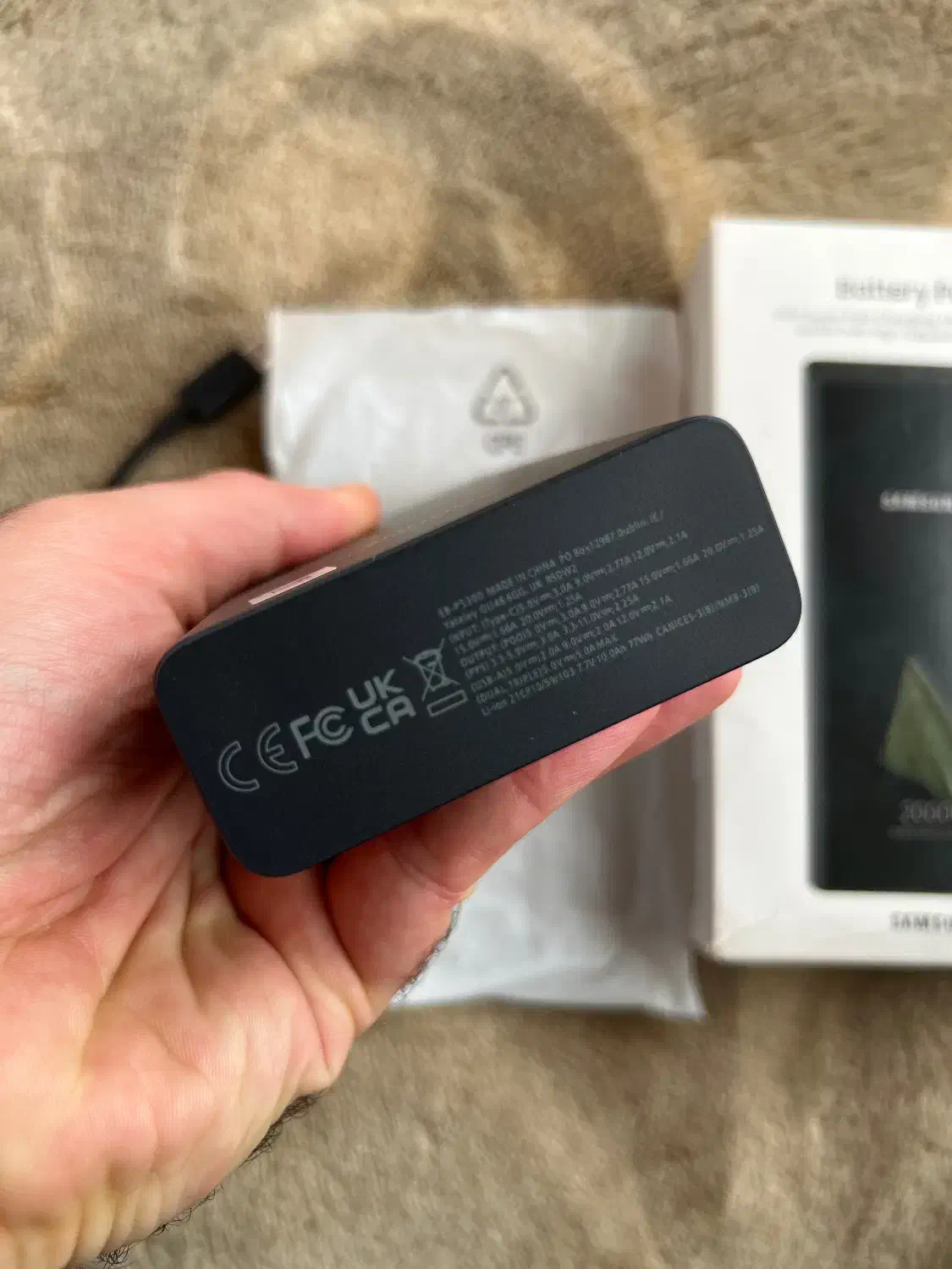 فروش پاور بانک سامسونگsuper fast charging 20000|لوازم جانبی موبایل و تبلت|آستارا, |دیوار