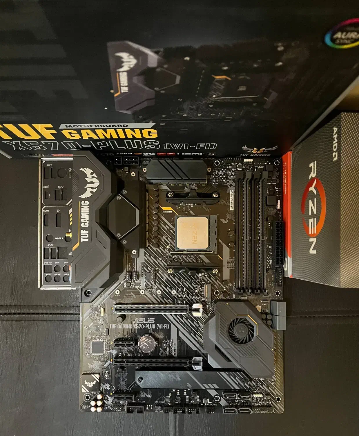 باندل ASUS X570 TUF - RYZEN9 3900XT|قطعات و لوازم جانبی رایانه|تهران, خواجه نصیر طوسی|دیوار