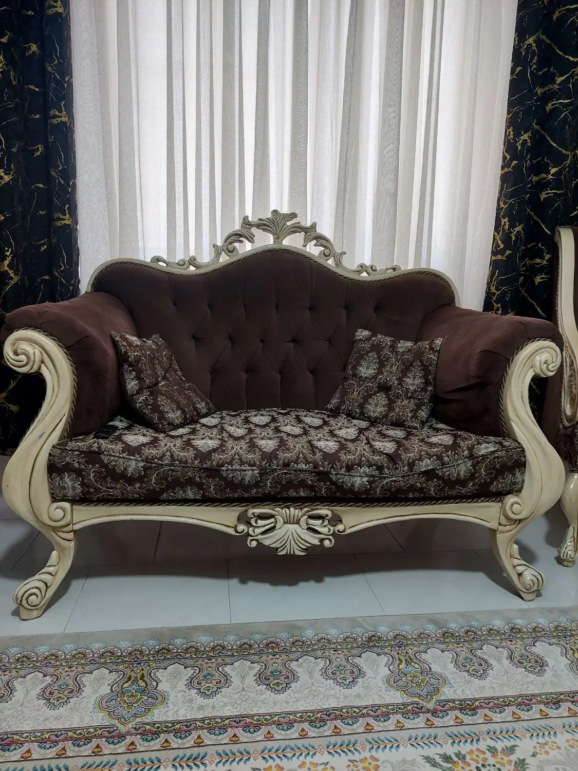 مبل هفت نفره|مبلمان خانگی و میز عسلی|هشتگرد, فاز ۷ مهستان|دیوار