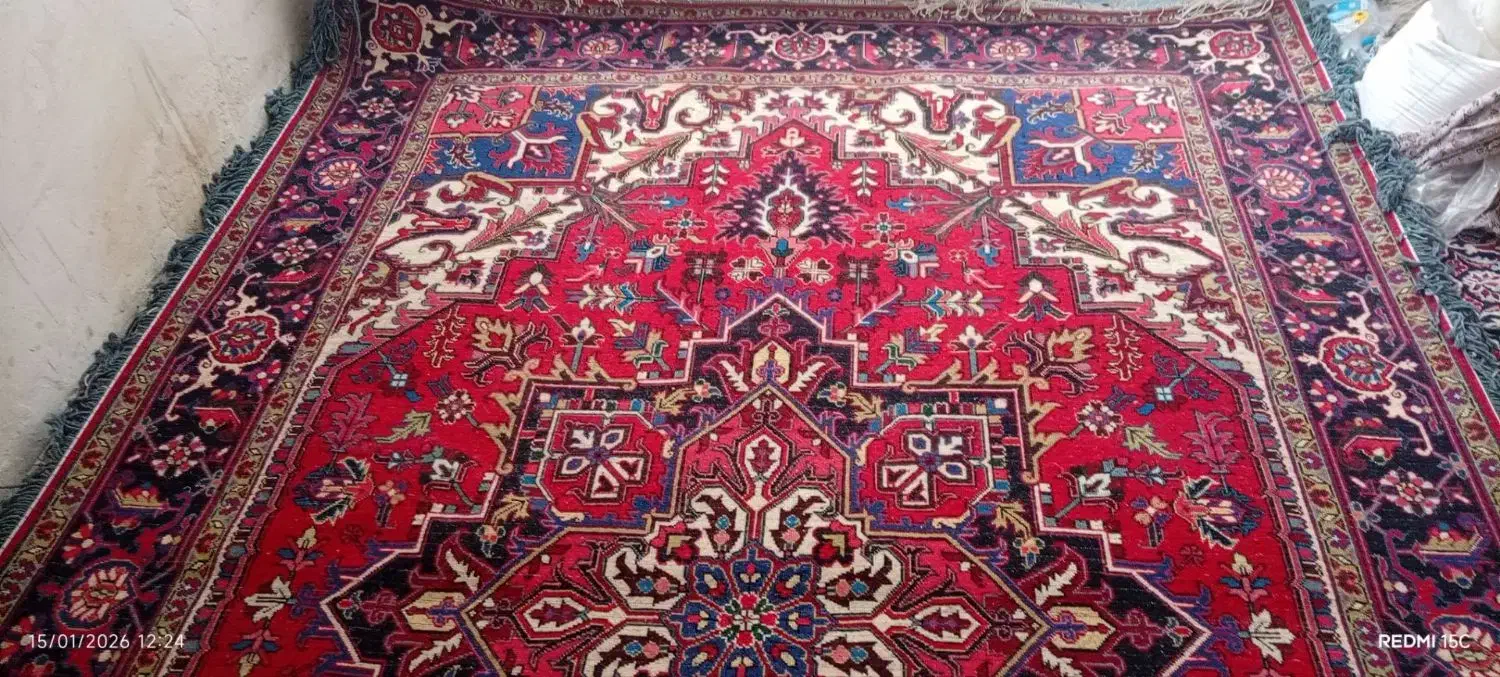 فرش ۹ متری|فرش|صوفیان, |دیوار