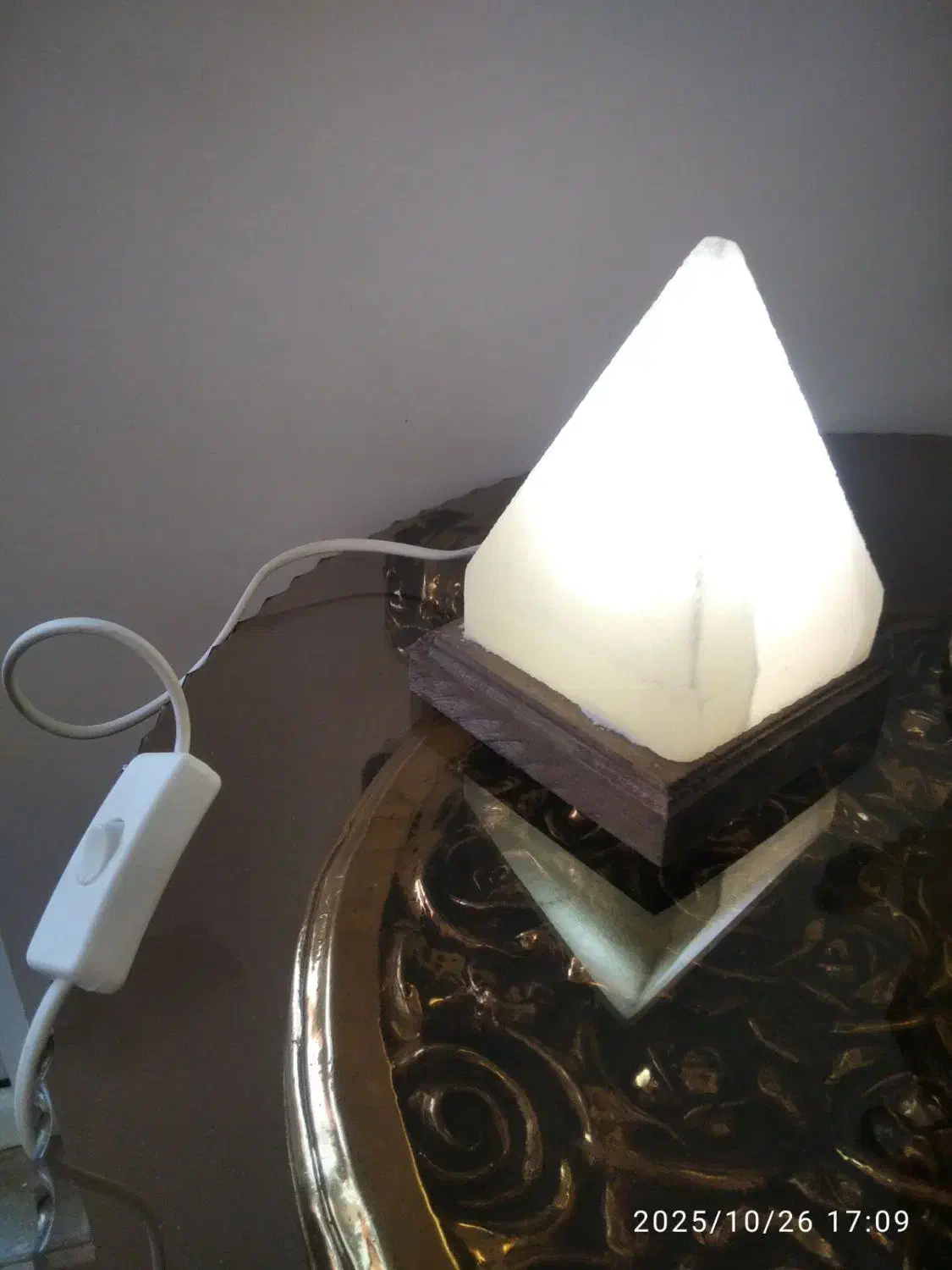 چراغ خواب سنگ نمک|چراغ خواب و آباژور|تبریز, |دیوار