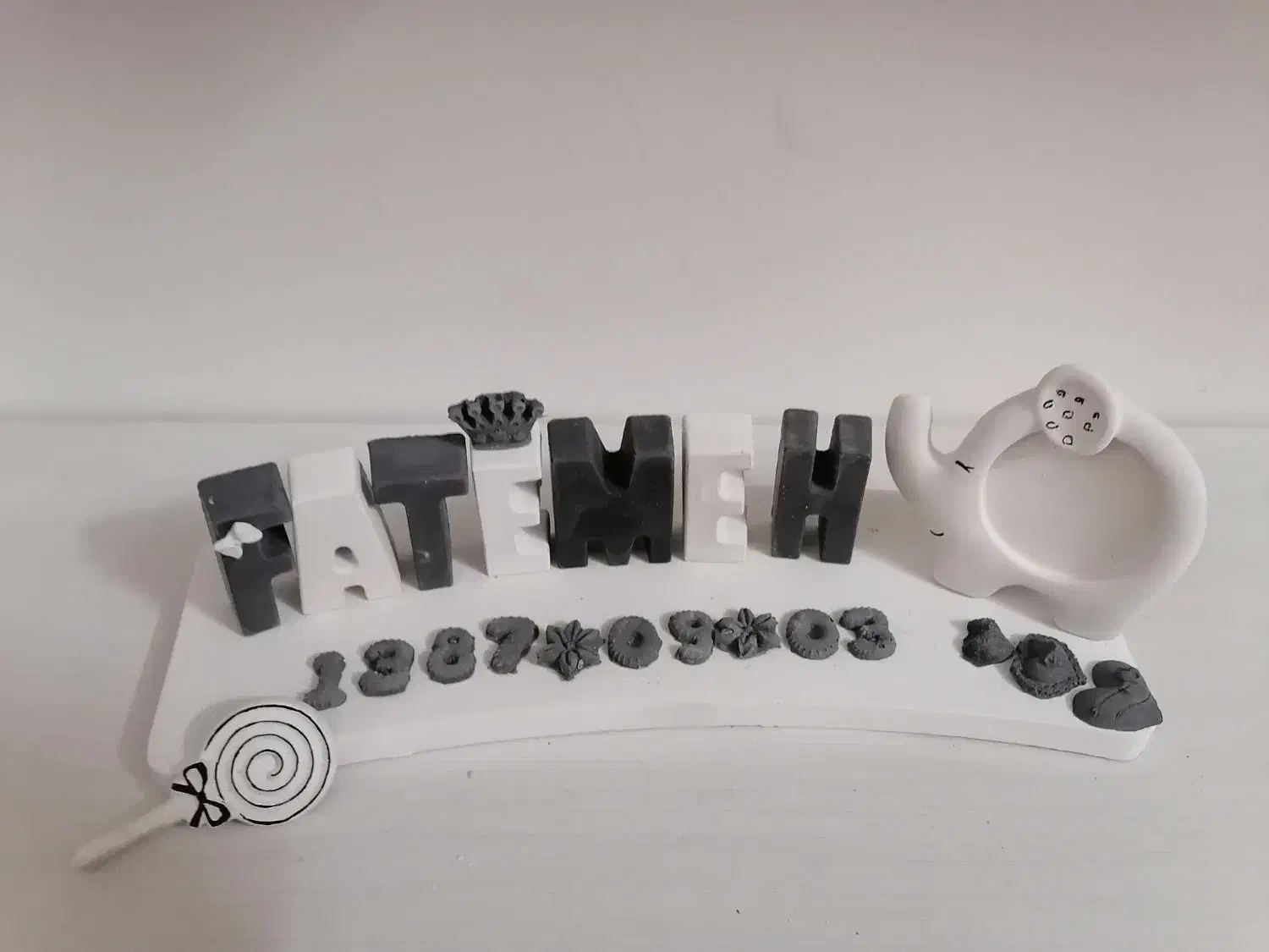 استند اسم و تاریخ تولد|اسباب و اثاث بچه|تهران, جوادیه تهرانپارس|دیوار