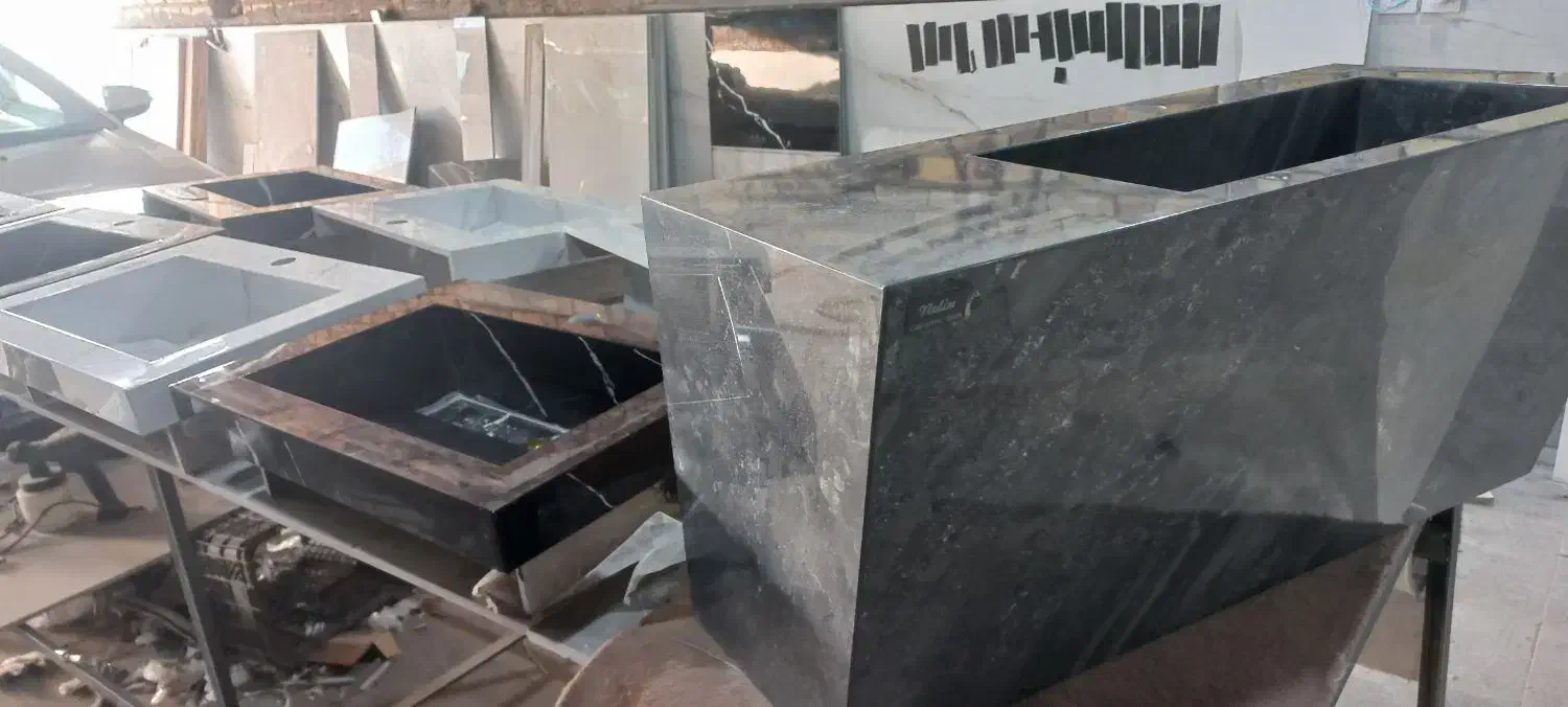 روشویی سرامیکی وباکس ضداب|لوازم سرویس بهداشتی|قزوین, |دیوار