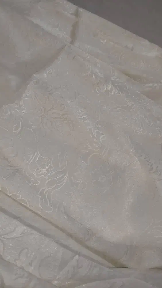 دوعدد پرده پذیرایی ندوخته|پرده، رانر، رومیزی|خرمآباد, |دیوار