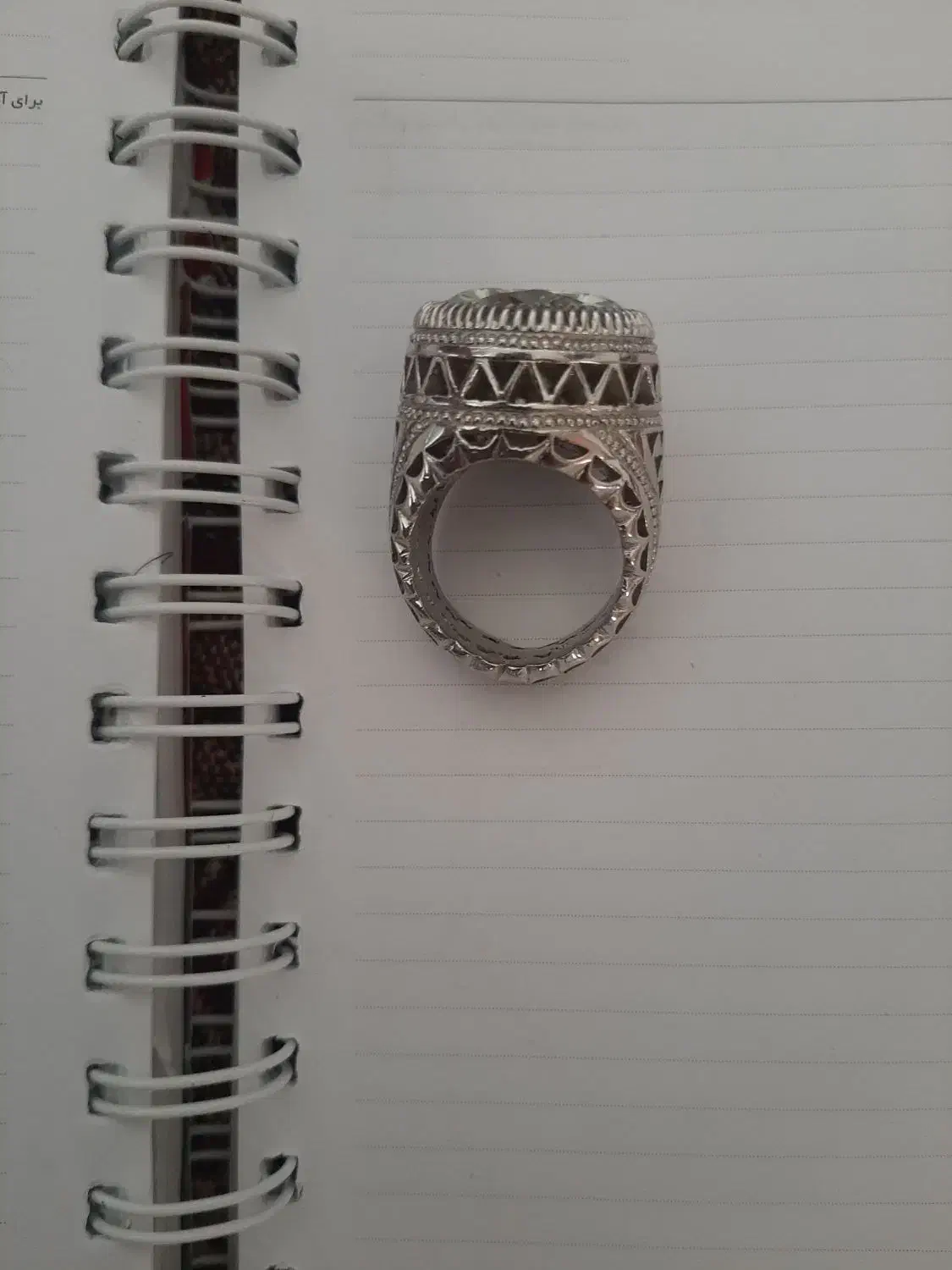 انگشتر موزونایت دستساز رکاب حیاتی|بدلیجات|قم, سعادتی|دیوار