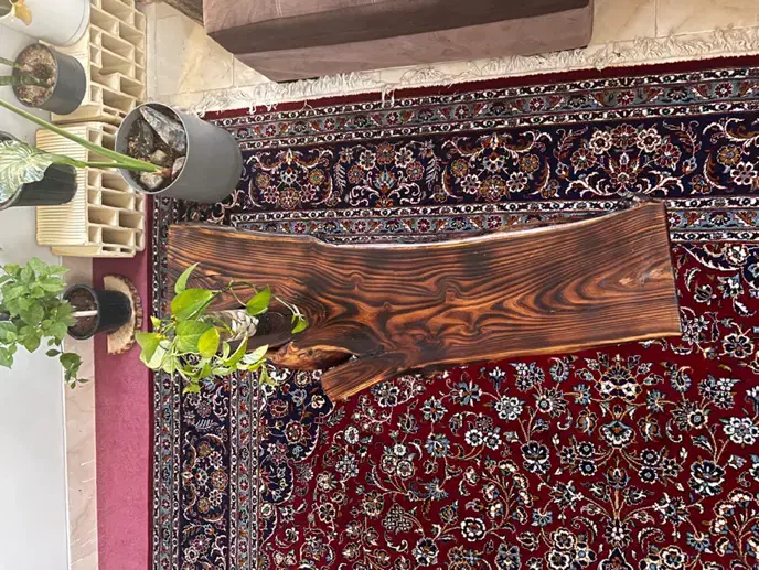 میز روستیک|مبلمان خانگی و میز عسلی|گلپایگان, |دیوار