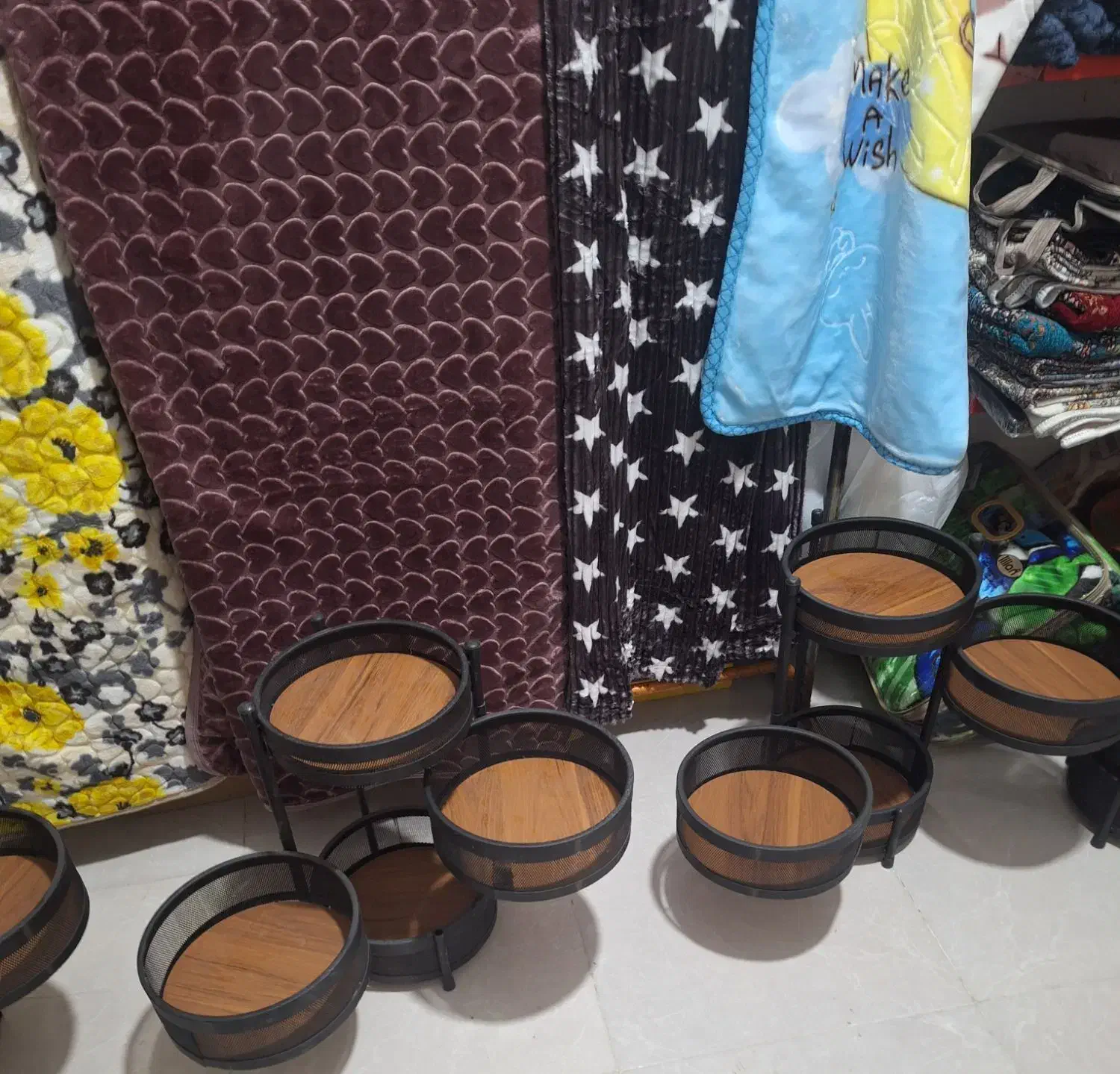 جا پیاز سیب زمینی چهار طبقه شارژ شد|آبچکان و نظمدهنده ظروف|دهدشت, |دیوار