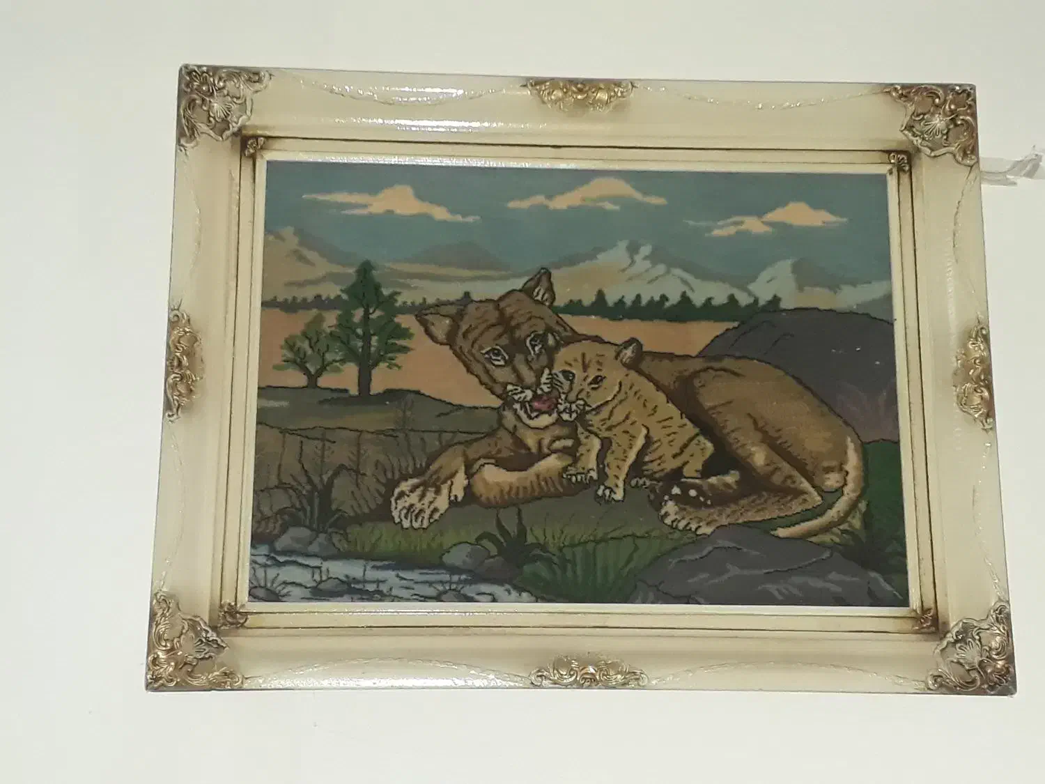 تابلو فرش دستباف|تابلو فرش|ورامین, شهرک ولیعصر|دیوار