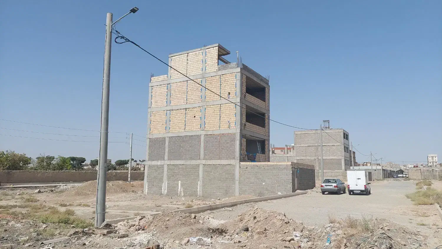 زمین مسکونی ۱۶۱ متری  ، انتهای نواب ، ضیاآباد|فروش زمین و ملک کلنگی|اسلام‌شهر, شهرک احمدیه|دیوار