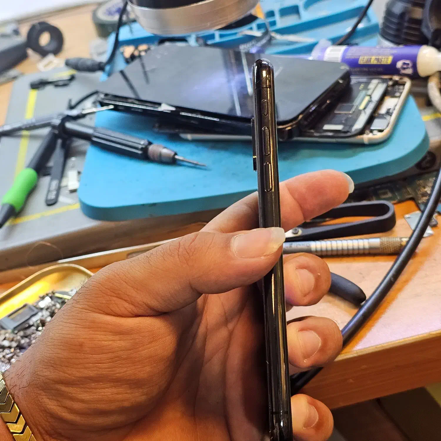 iPhone x 64 گیگ رنگ مشکی|موبایل|کرج, گوهردشت|دیوار