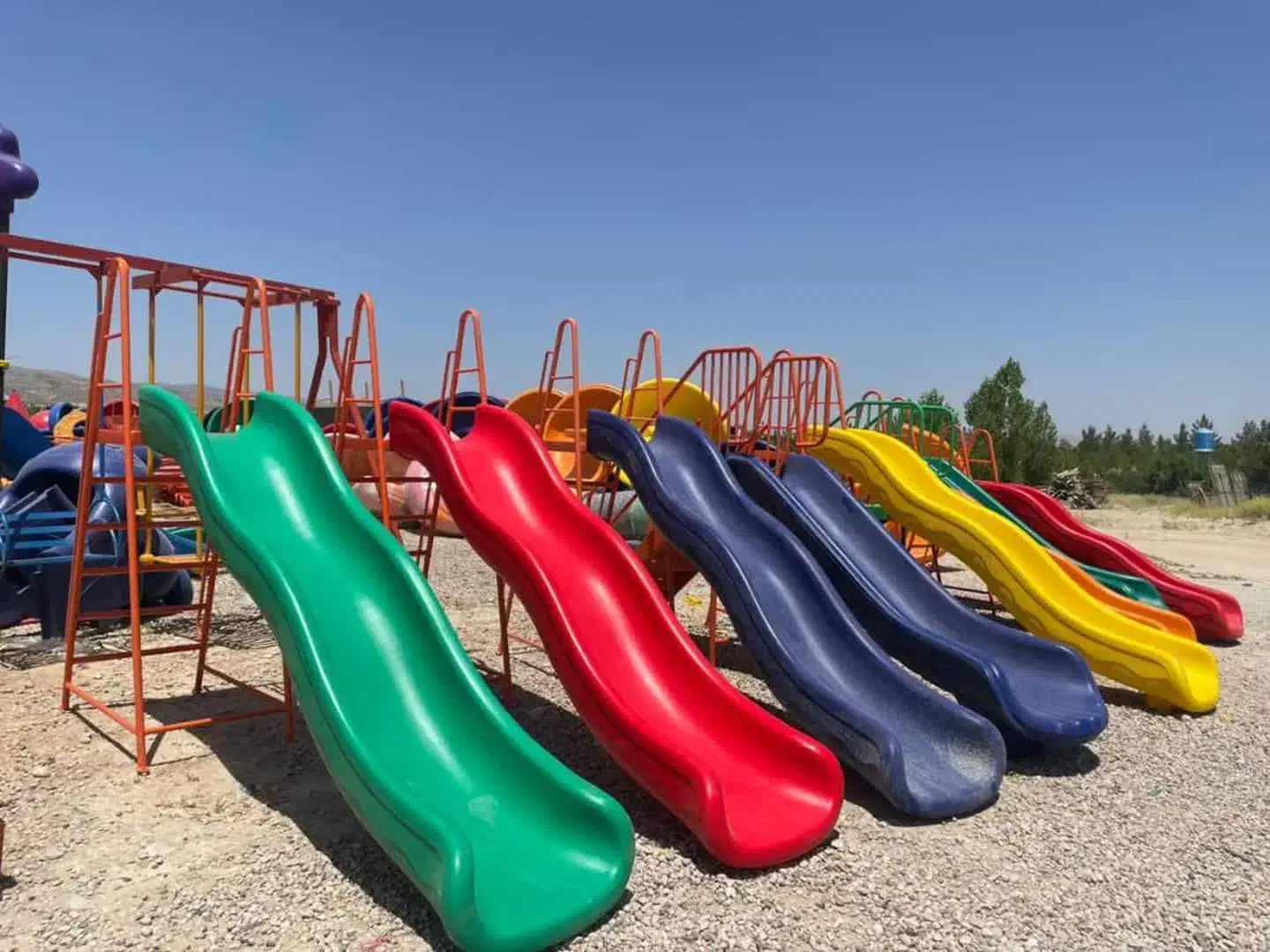 تاب دوقلو چمن چرخ فلک سرسره نیمکت|اسباب‌‌بازی|بندرعباس, |دیوار