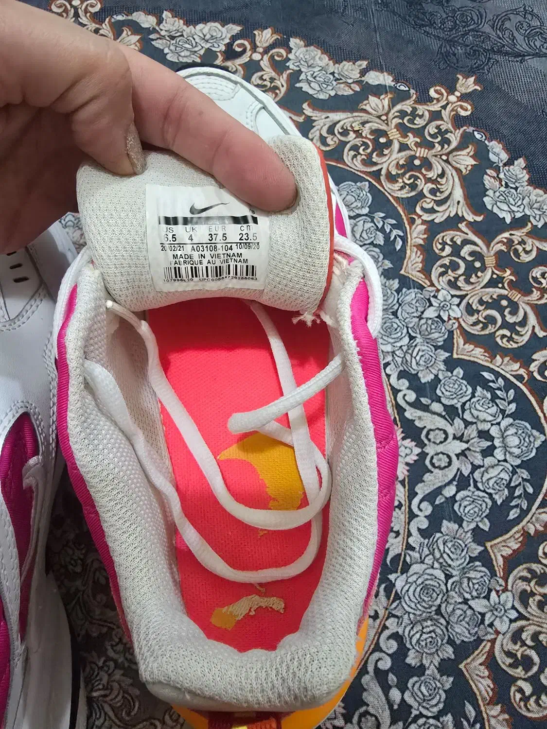 کفش اسپرت نایک تکنو  ویتنام|کیف، کفش، کمربند|کازرون, |دیوار