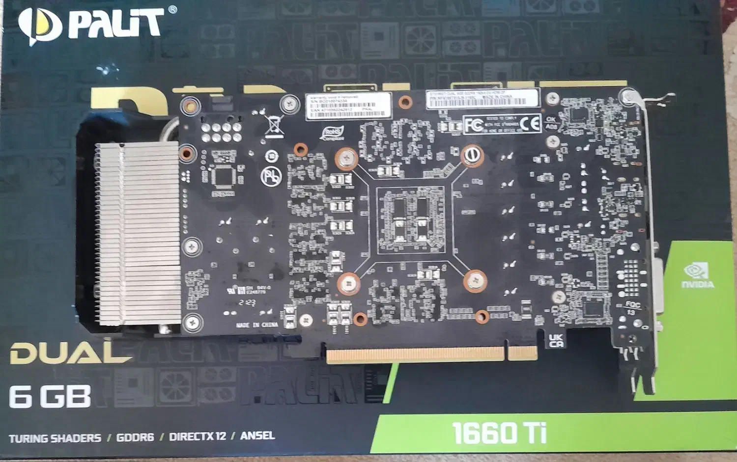کارت گرافیک GTX 1660 TI|قطعات و لوازم جانبی رایانه|اراک, |دیوار