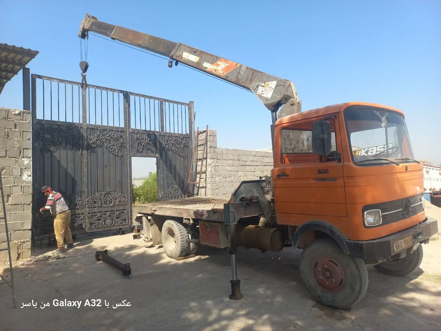 خاور جرثقیل ۸۰۸|خودرو سنگین|باوی, |دیوار