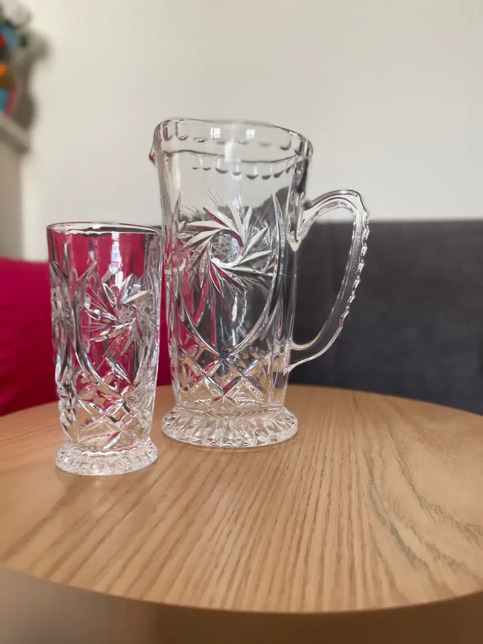 پارچ و لیوان گل خورشیدی|ظروف سرو و پذیرایی|تهران, بنیهاشم|دیوار