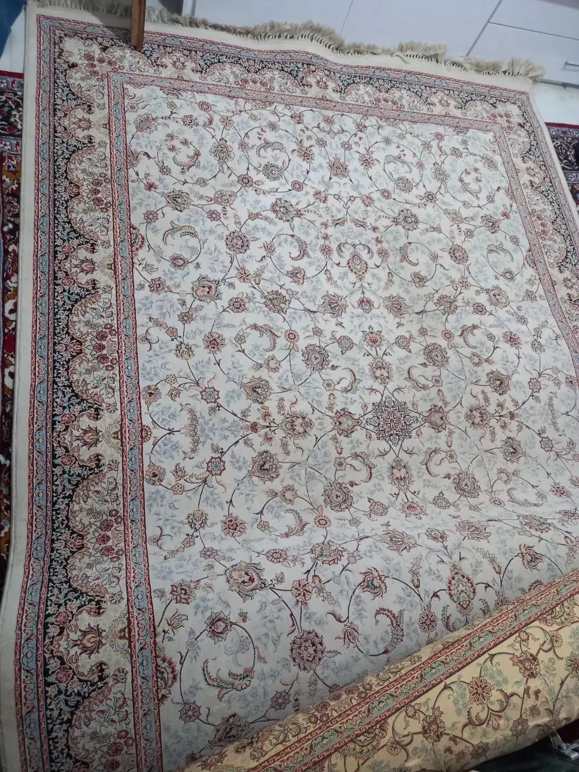 دوعدد فرش ۹ متری درحدنو|فرش|رودسر, |دیوار