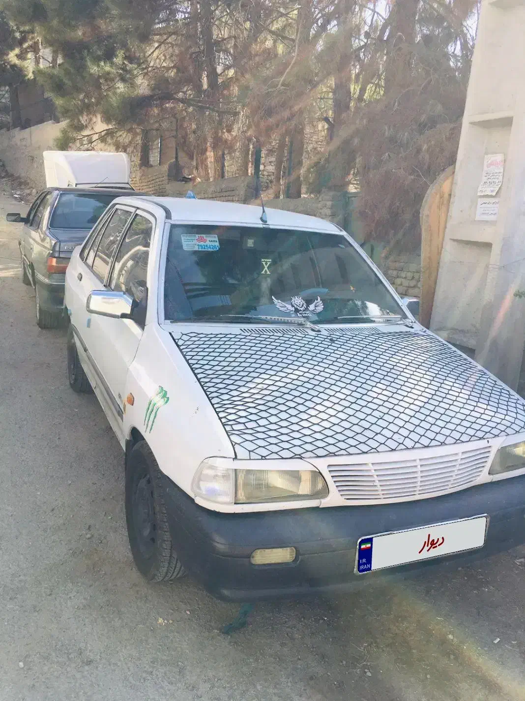 پراید سفیدمدل ۷۶|خودرو سواری و وانت|رودهن, |دیوار