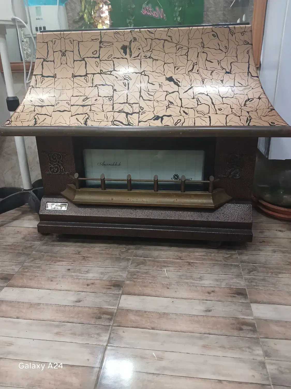 بخاری شومینه ای|بخاری، هیتر، شومینه|رشت, کوی عرفان|دیوار