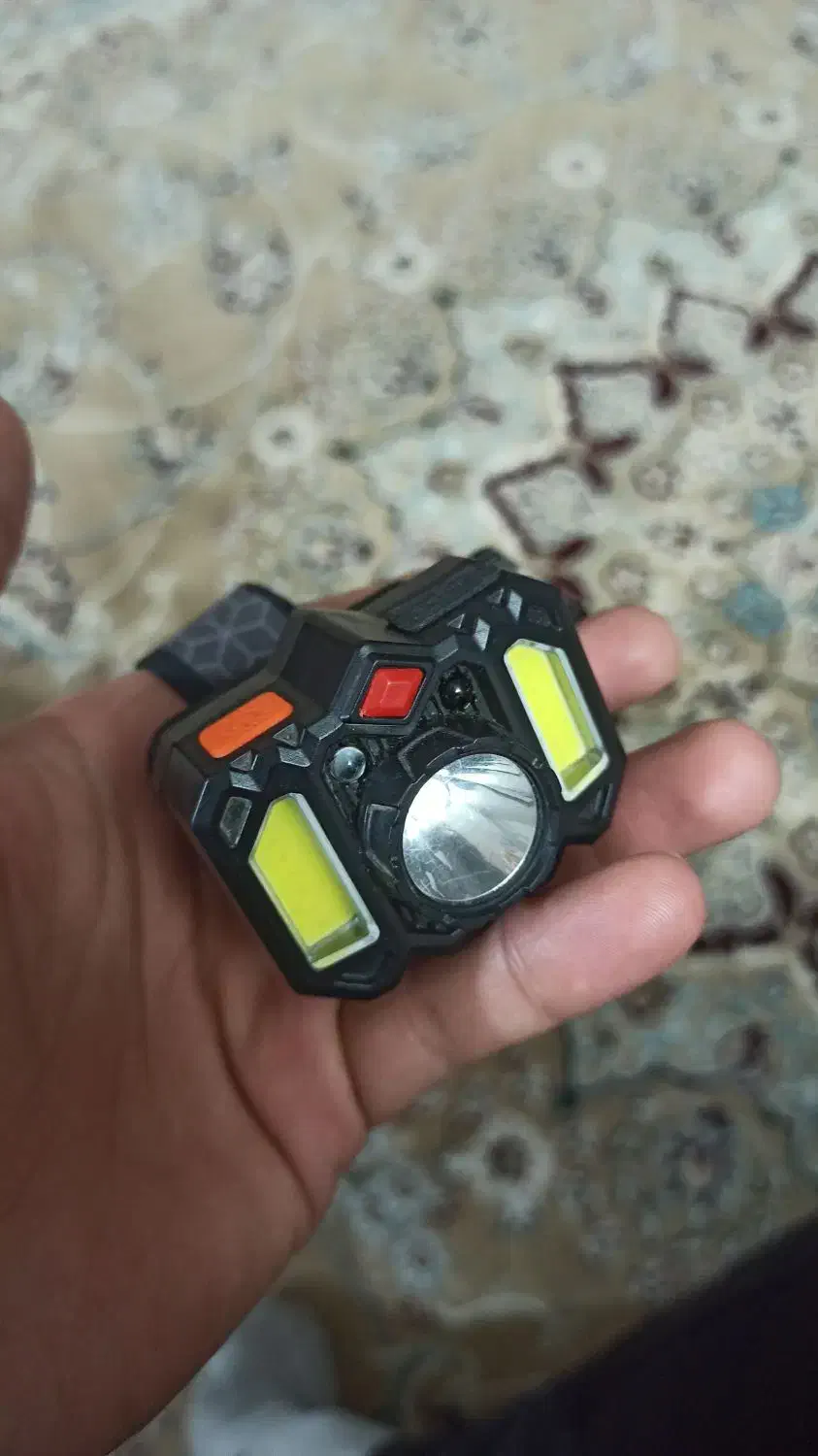 چراغ شارژی پیشانی حسگر دار|کوهنوردی و کمپینگ|خمینی‌شهر, |دیوار