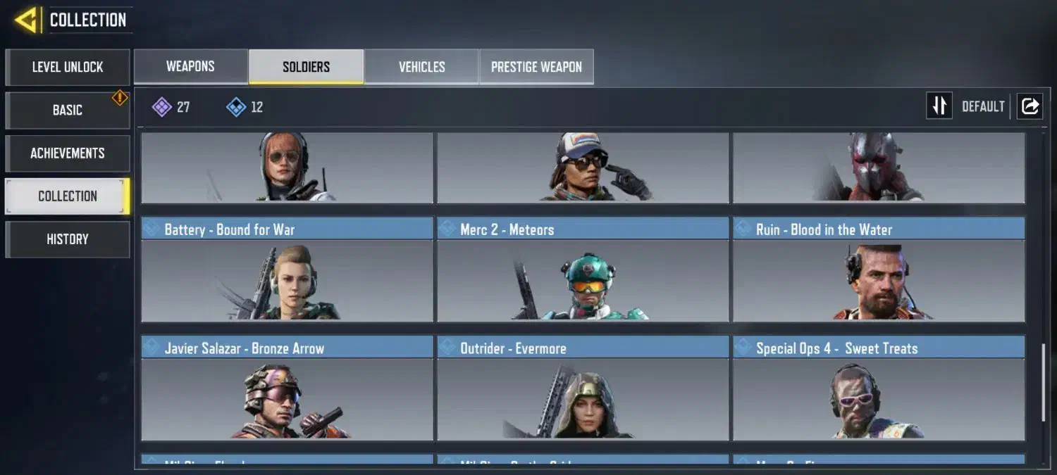 اکانت  کالاف لول ۲۲۱|کنسول، بازی ویدئویی و آنلاین|قم, ولیعصر|دیوار