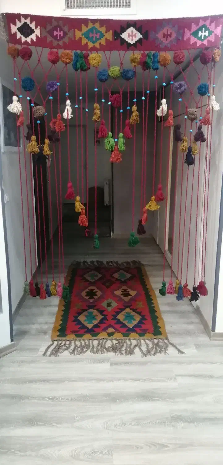 گلیم و پرده ریسه|گلیم، جاجیم، گبه|فردیس, انبار نفت|دیوار