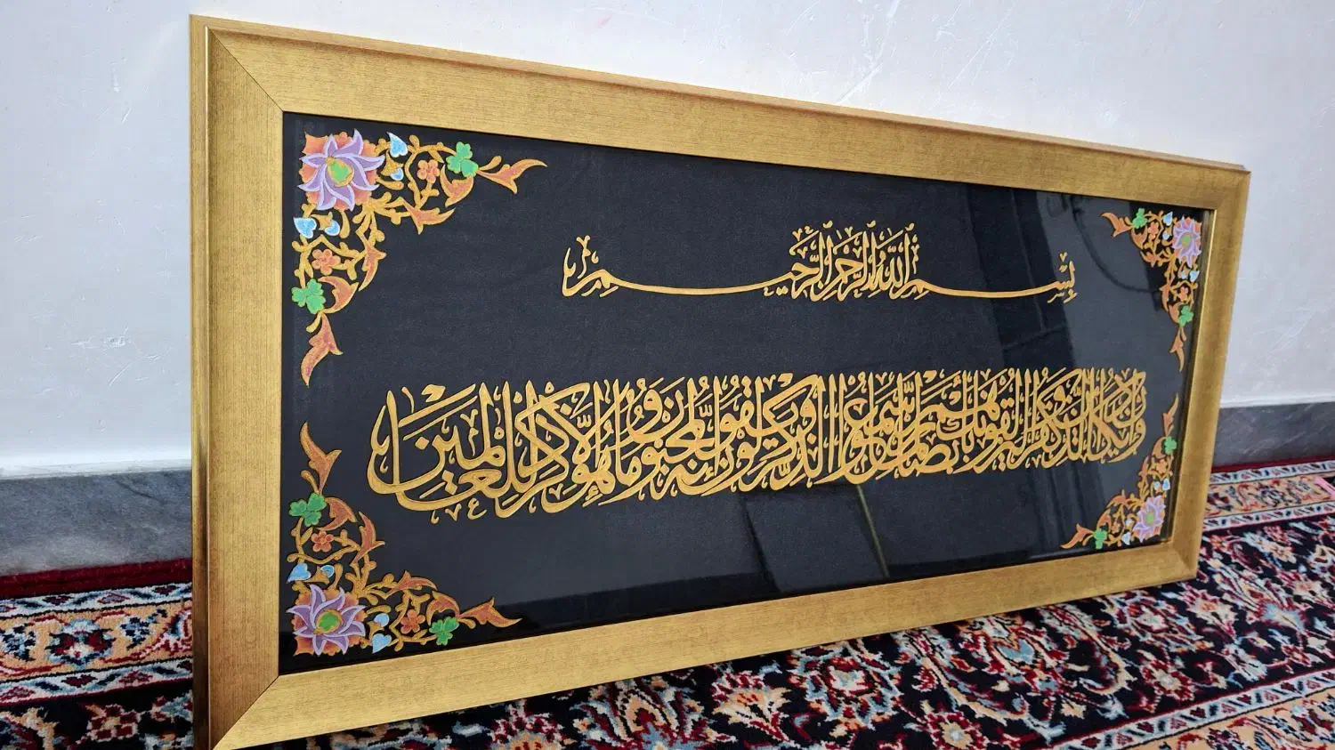 تابلو ویترای طرح (و ان یکاد ) سایز بزرگ|تابلو، نقاشی، عکس|گراش, |دیوار