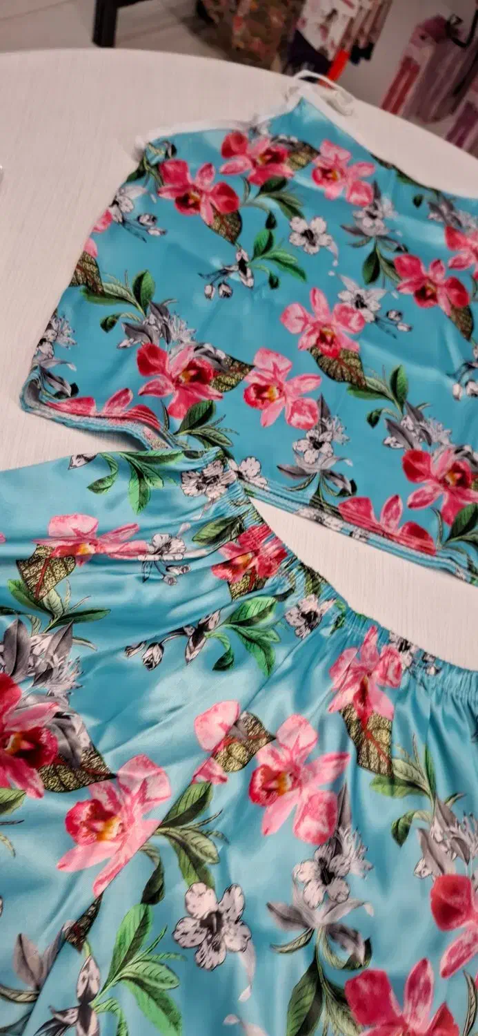 تاپ شلوارک ساتن|لباس|مزرعه کتول, |دیوار