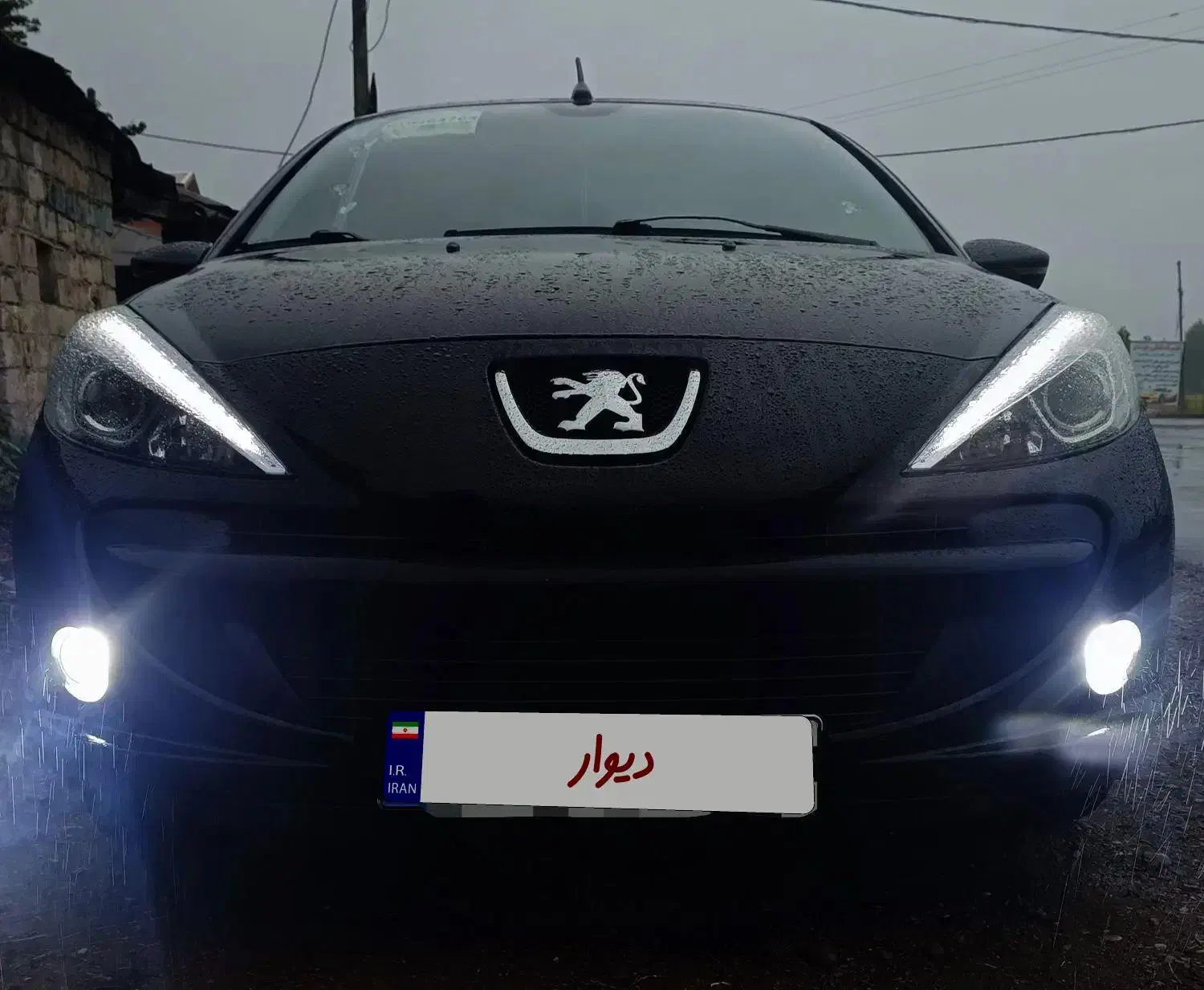 207 سقف فلز|خودرو سواری و وانت|آبپخش, |دیوار