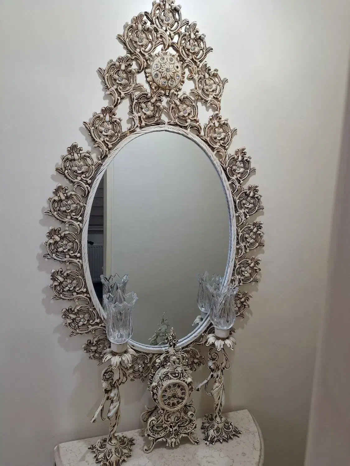 آیینه و شمعدان|آینه|تهران, مقدم|دیوار