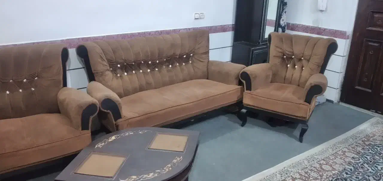 مبل ۷نفره|مبلمان خانگی و میز عسلی|نظرآباد, نظرآباد|دیوار