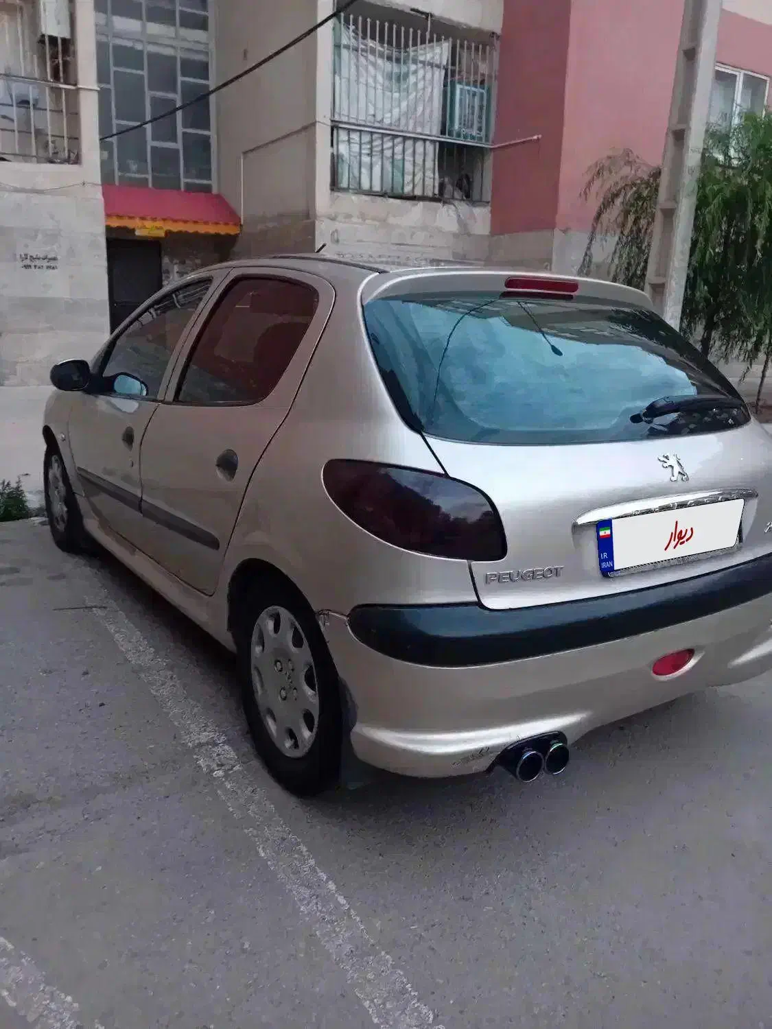 206تیپ 2مدل 84|خودرو سواری و وانت|محمدیه-قزوین, |دیوار