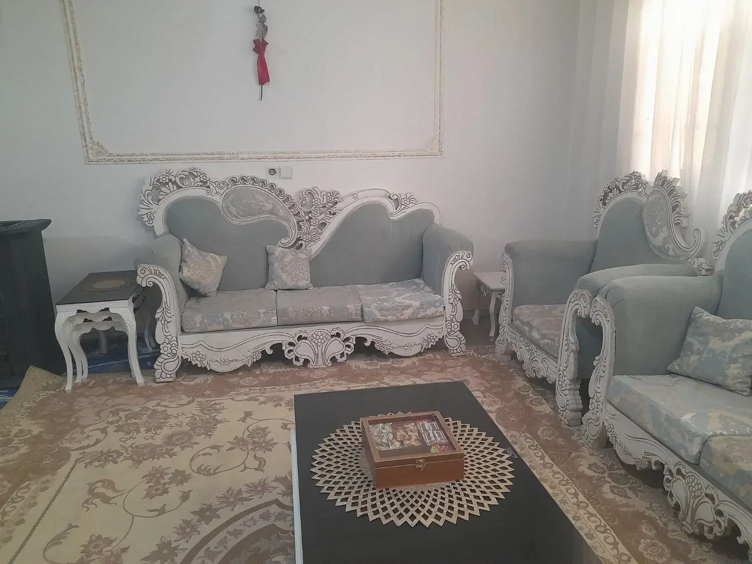 مبل سالم هفت نفره|مبلمان خانگی و میز عسلی|ماهدشت, |دیوار