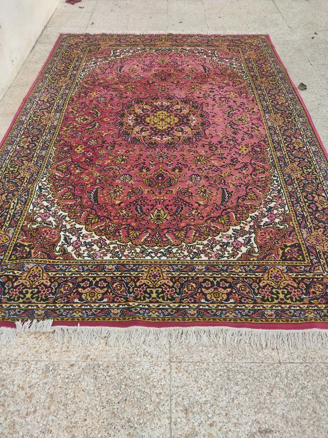 فرش ۶ متری زیبا و سنتی و ابریشمی|فرش|بندر انزلی, کلیور|دیوار